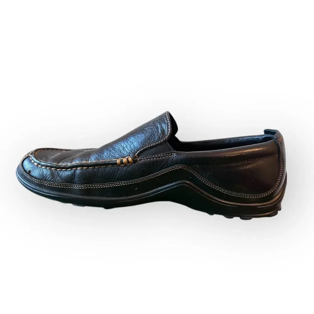 Cole Haan Tucker‎ Venetian Loafers / Black Leather / Mens 10